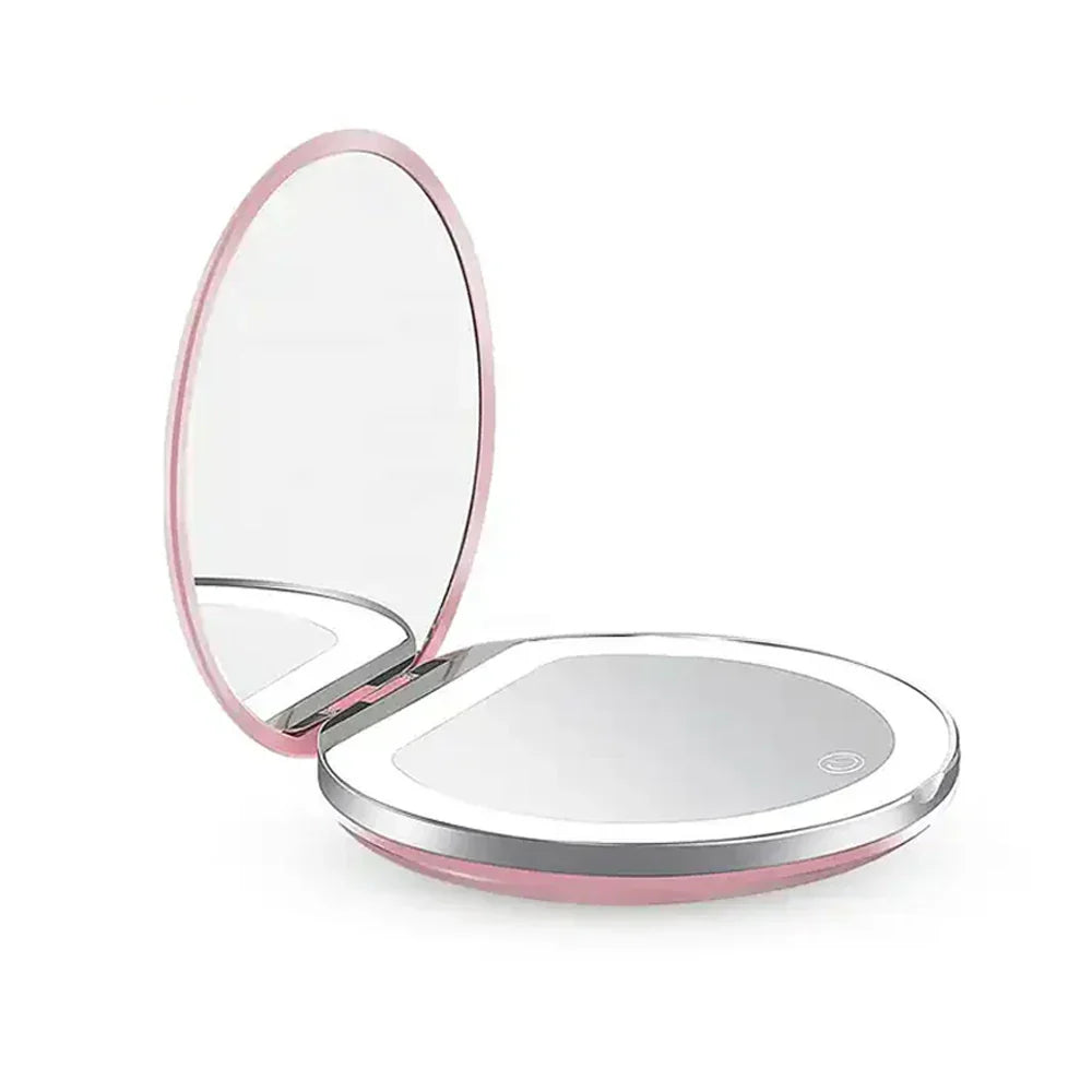Compact LED Makeup Mirror