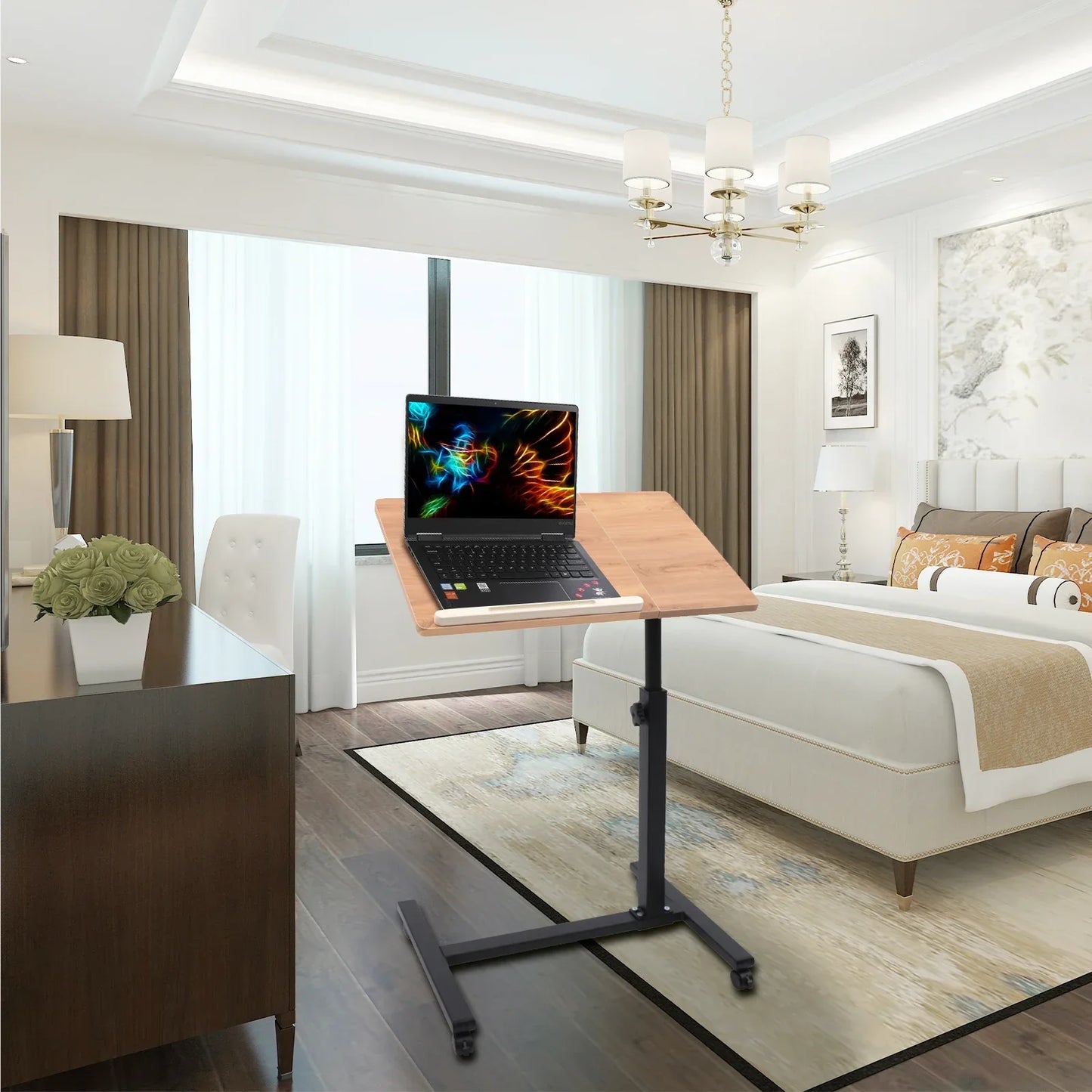 Adjustable 360° Rotating Laptop Desk