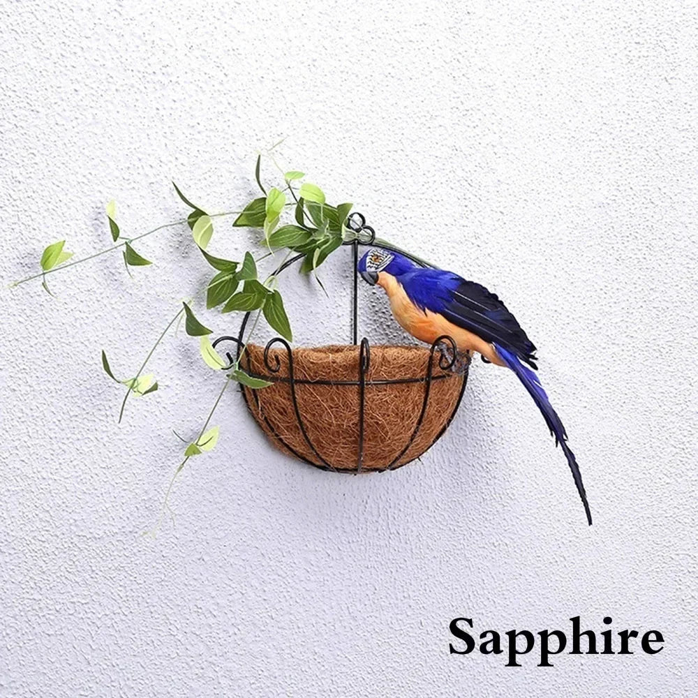 Handmade Simulation Parrot Ornament