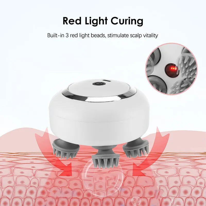 Electric Multi-Claw Head Massager