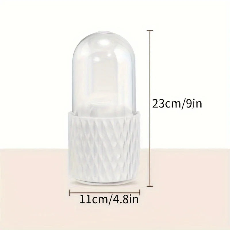 Rotary Makeup Brush Storage Barrel