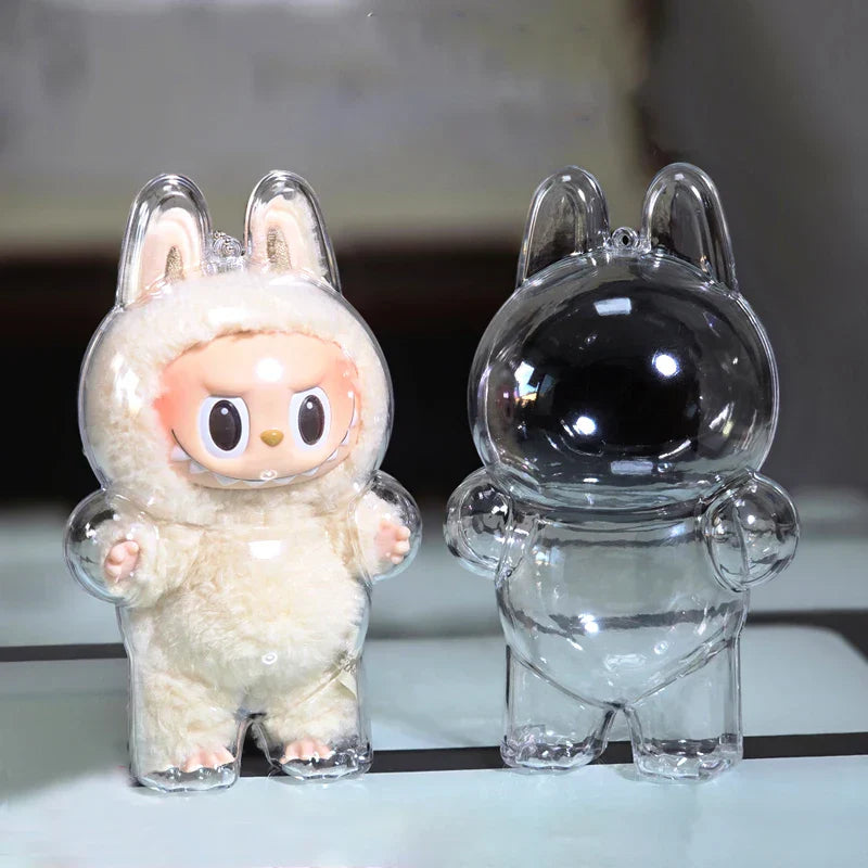 Transparent Doll Protective Cover Case