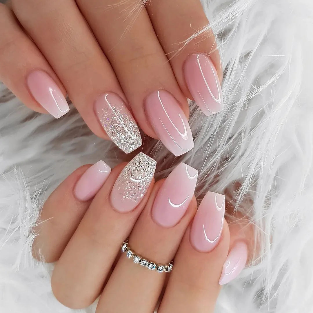 24Pcs Cute Bow Press-On Nails