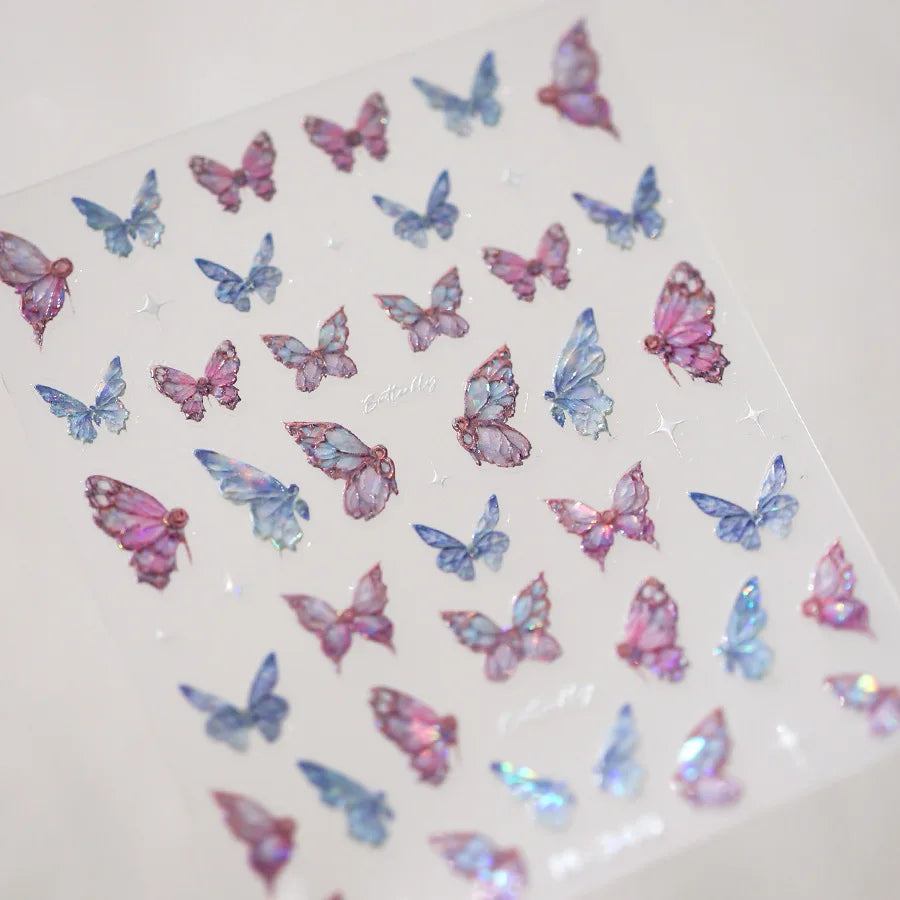 NAILFYOU Kawaii Butterfly Nail Stickers