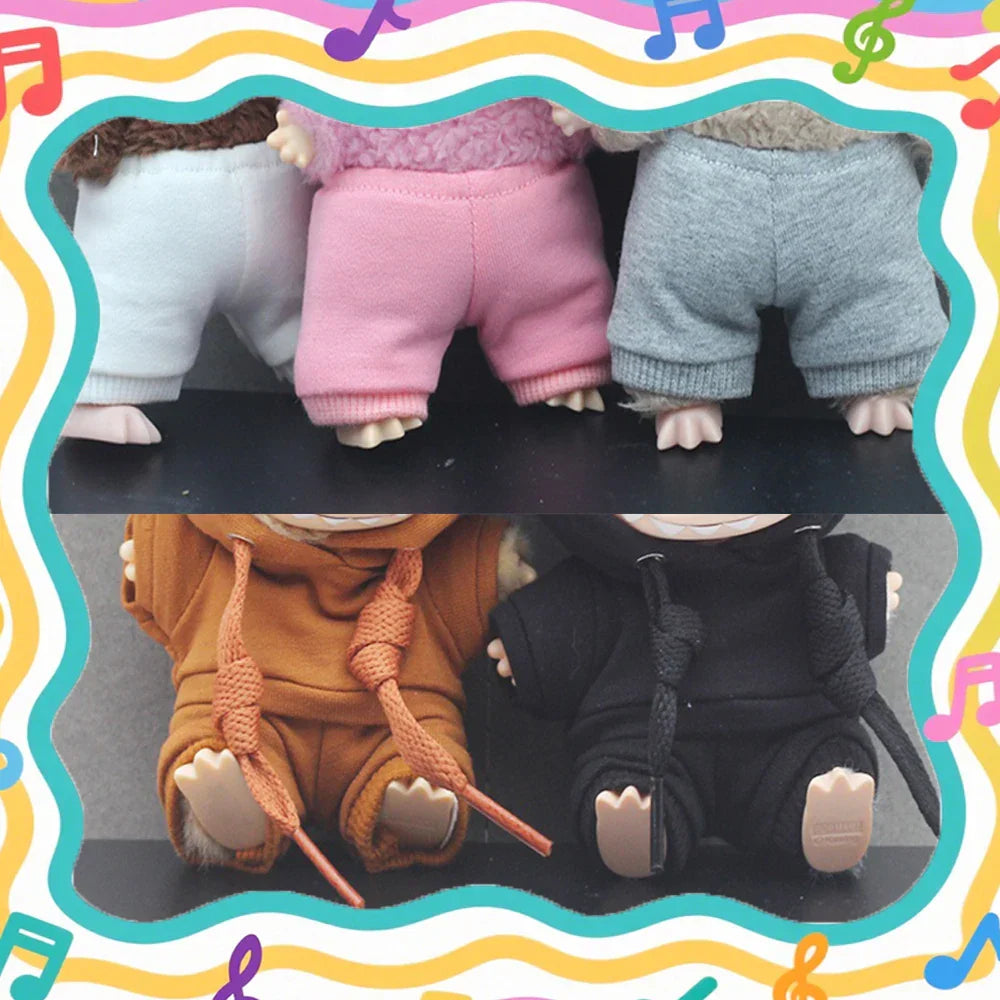 Labubu Denim Shorts Outfit Set