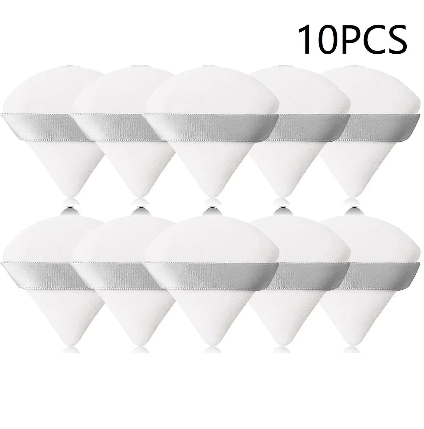 10PCS Triangle Makeup Sponge Set