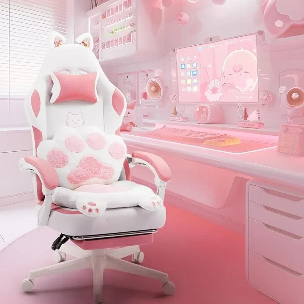 Cute Cat Ear Gaming Chair