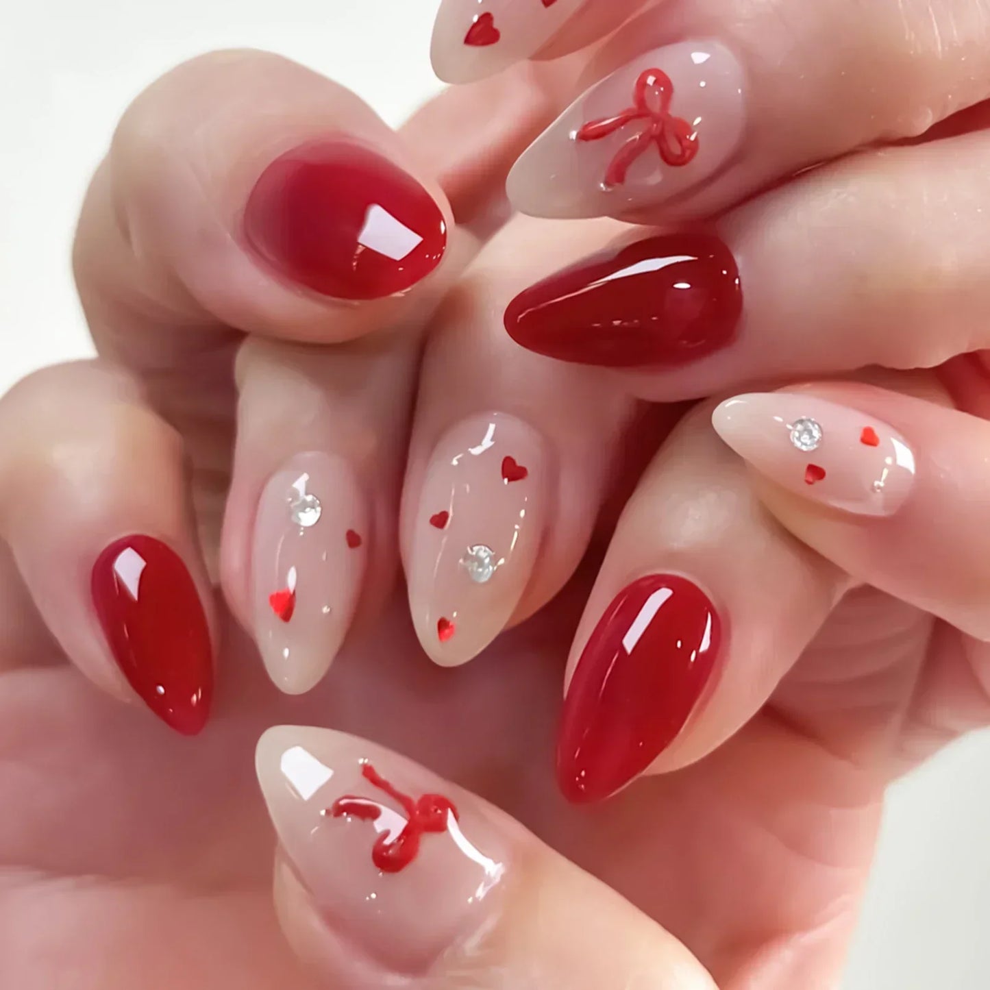 24Pcs Sweet Press-On Nail Set