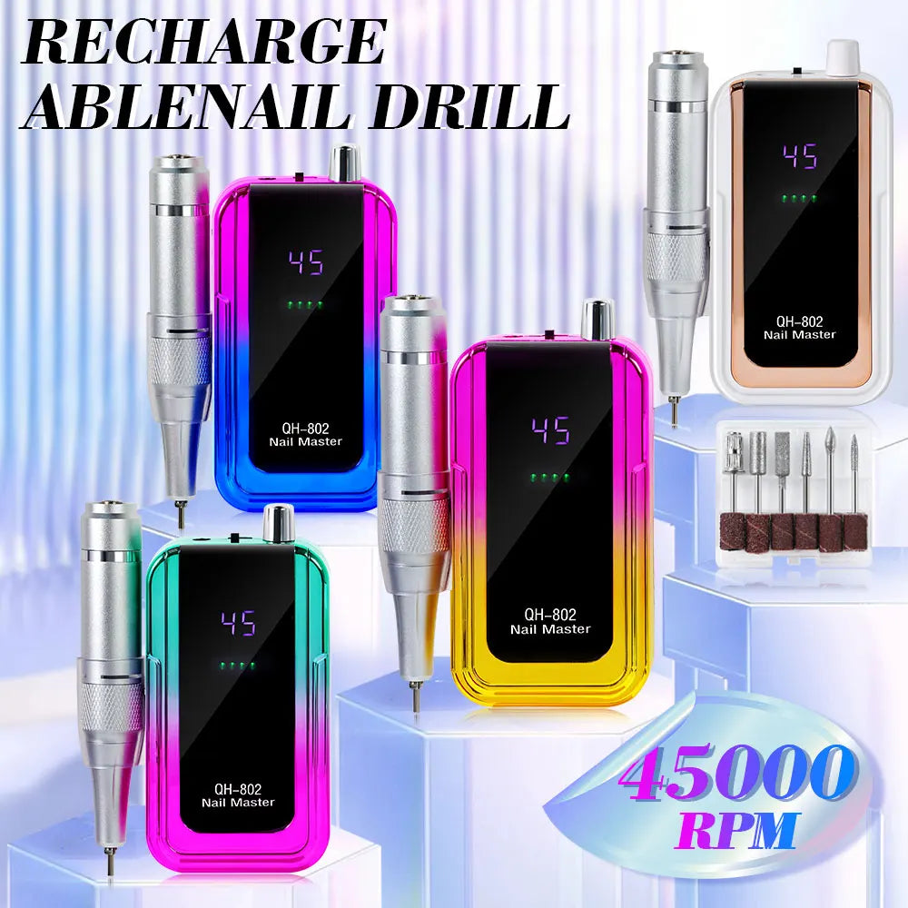 Portable Electric Nail Drill Machine