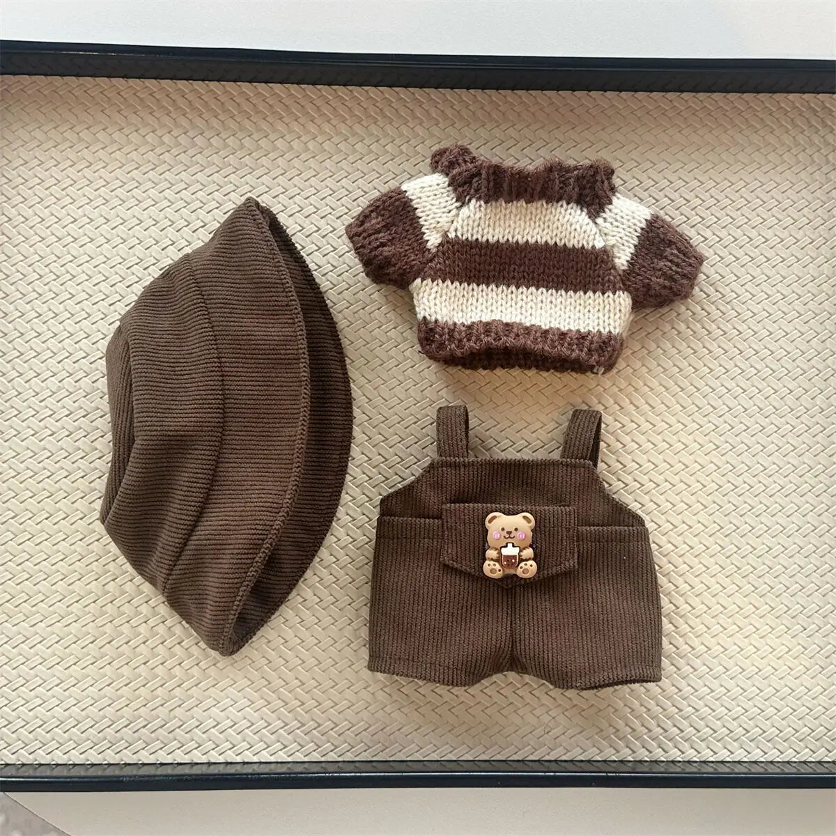 JUMEET Labubu Macaron Doll Outfit Set