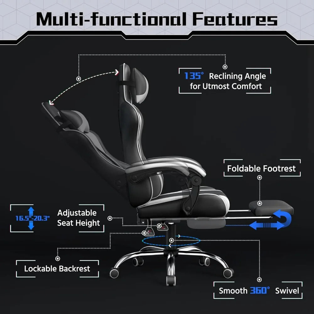 Ergonomic Office Chair with Massage