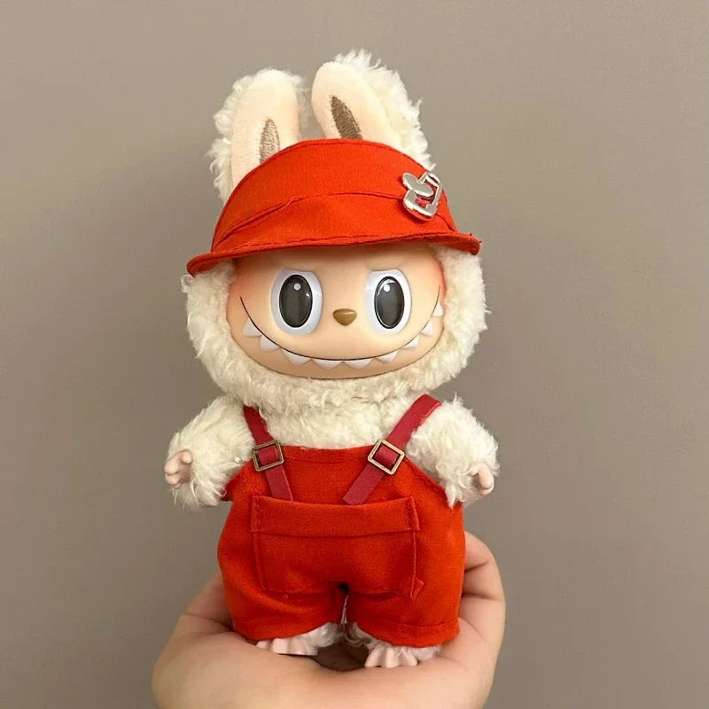 MINISO Labubu Strap Pants Skirt Set