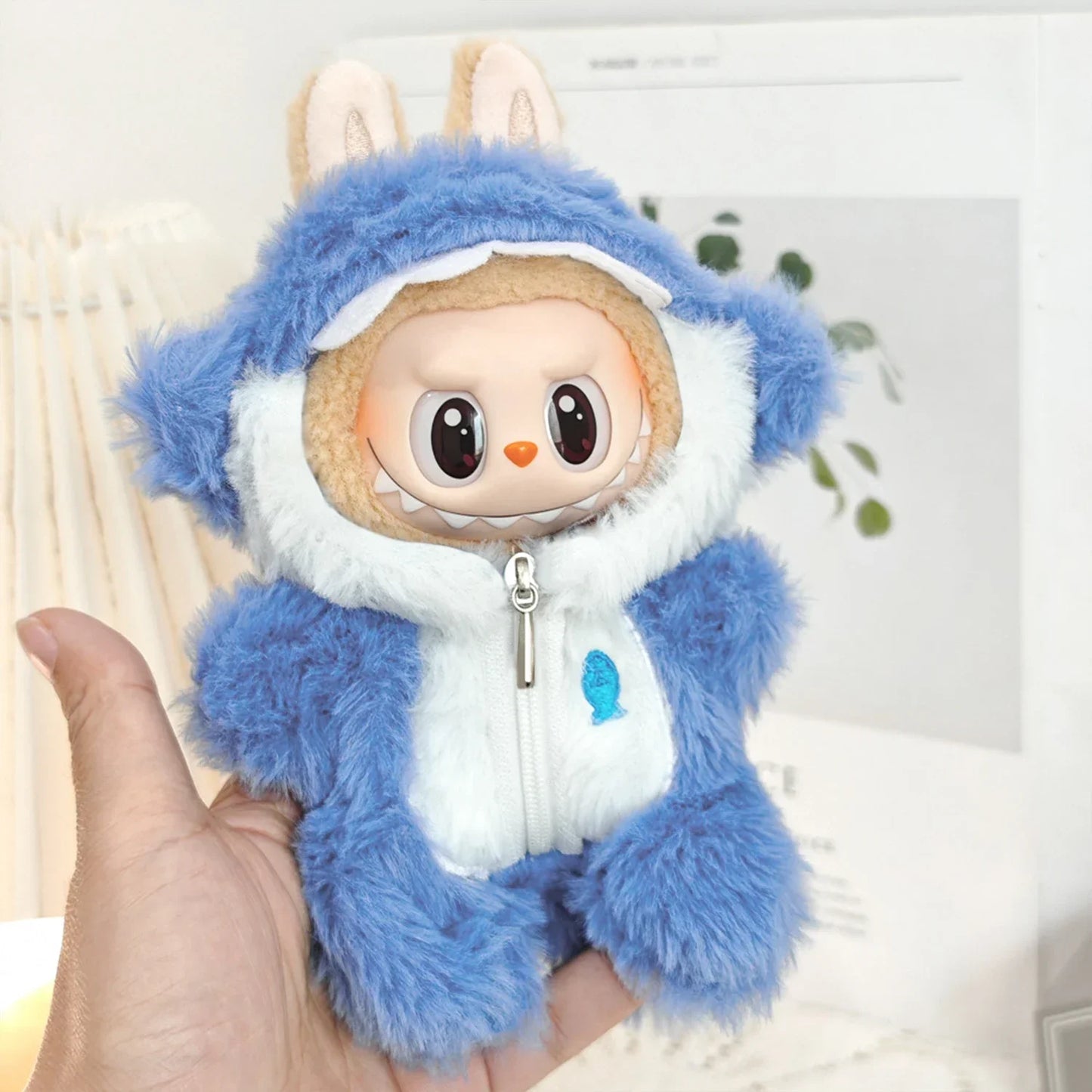 Kawaii Shark Labubu Onesie