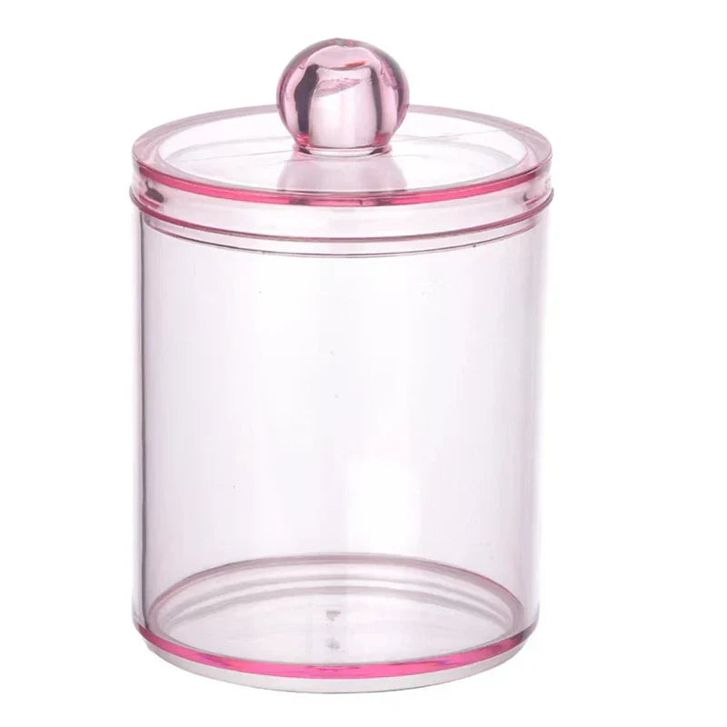 Transparent Cotton Swab Organizer Box