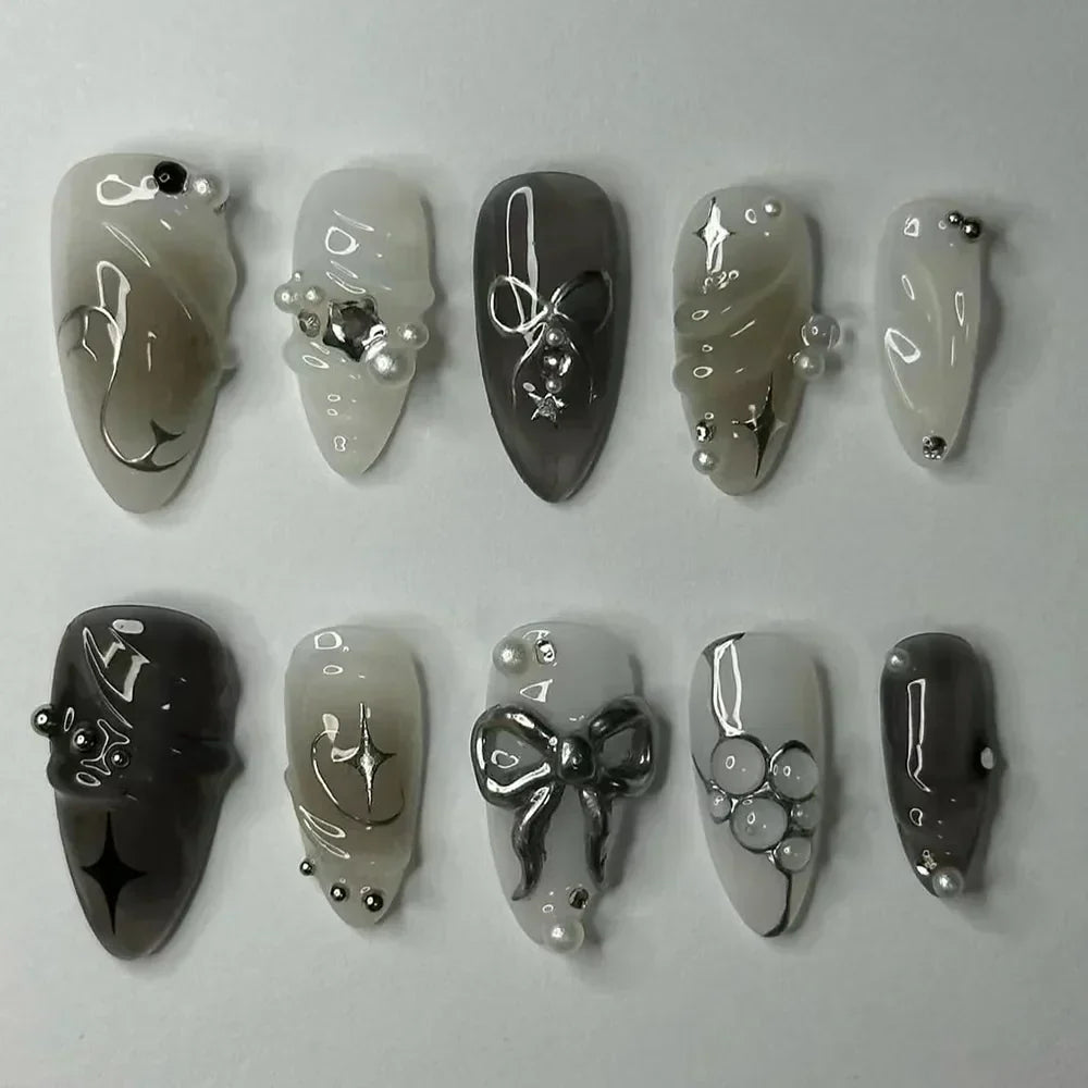 24Pcs Sweet Press-On Nail Set