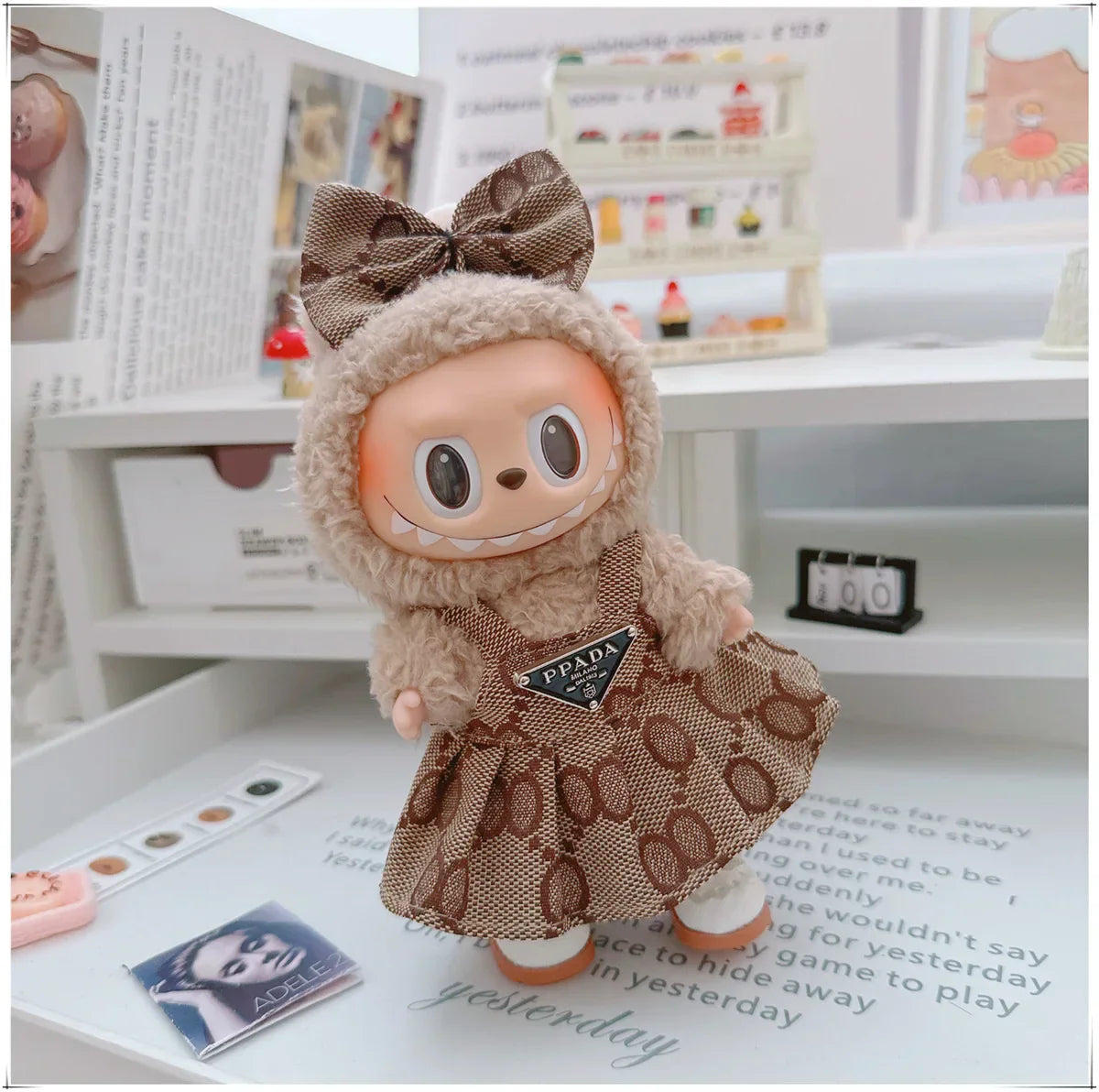 Labubu Sitting Party Outfit Set