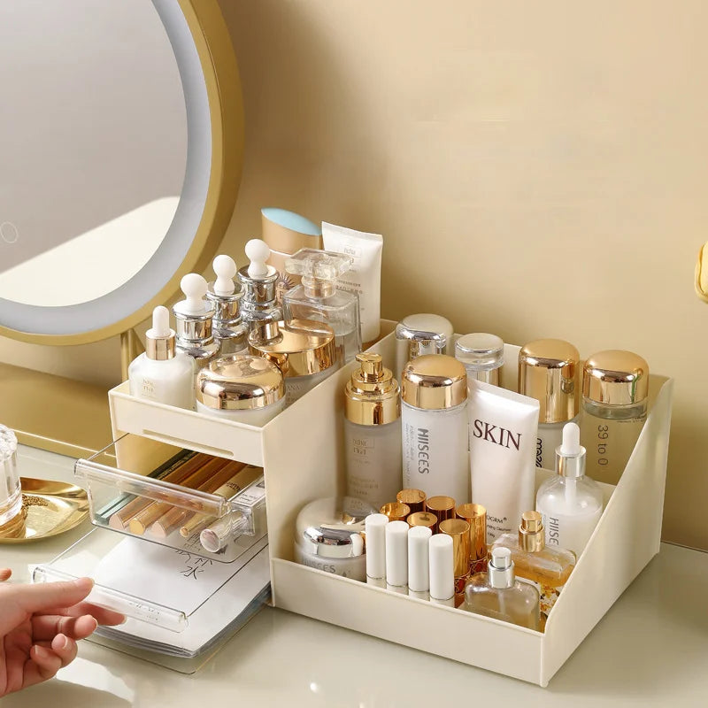 Clear Makeup Drawer Organizer
