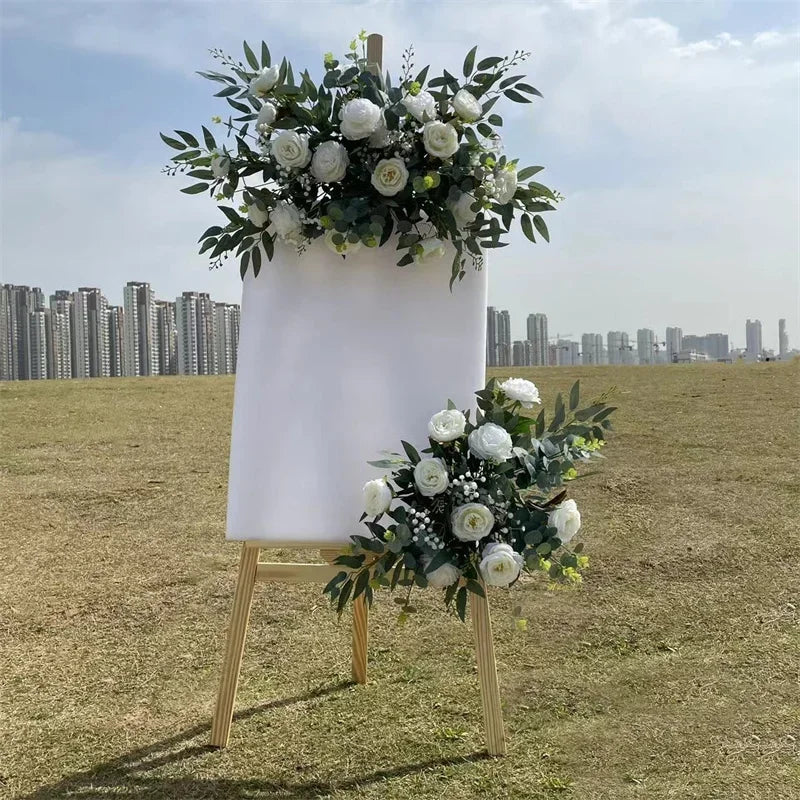 Floor Road Lead Flower Decor