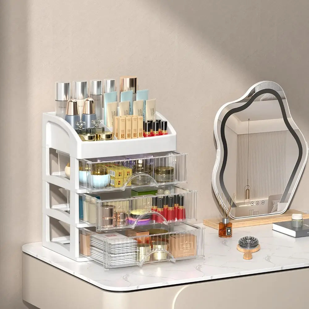 Luxury Dust-Proof Makeup Organizer