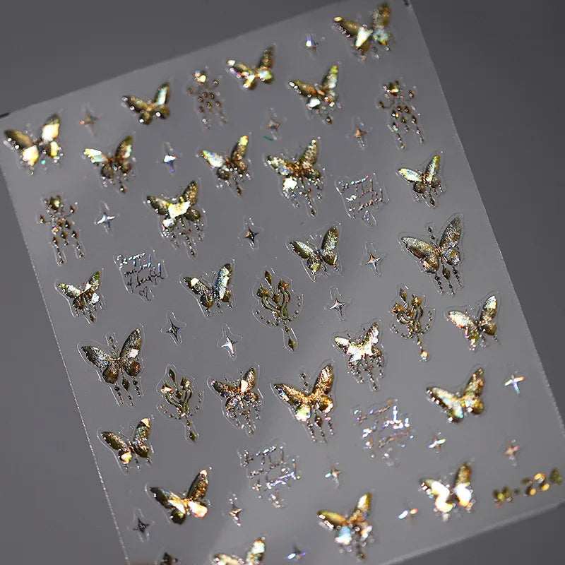 NAILFYOU Kawaii Butterfly Nail Stickers