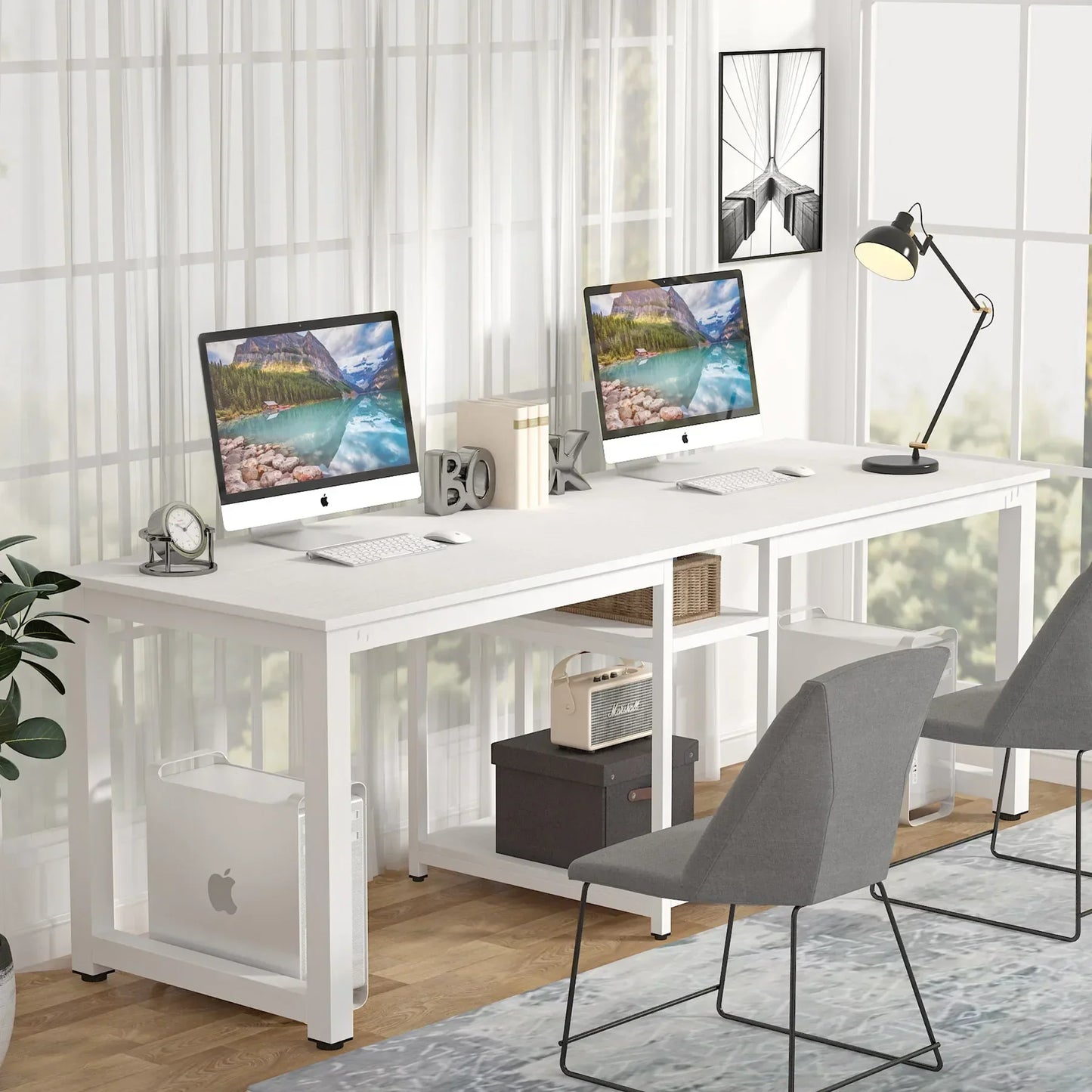 Tribesigns 78-Inch Computer Desk