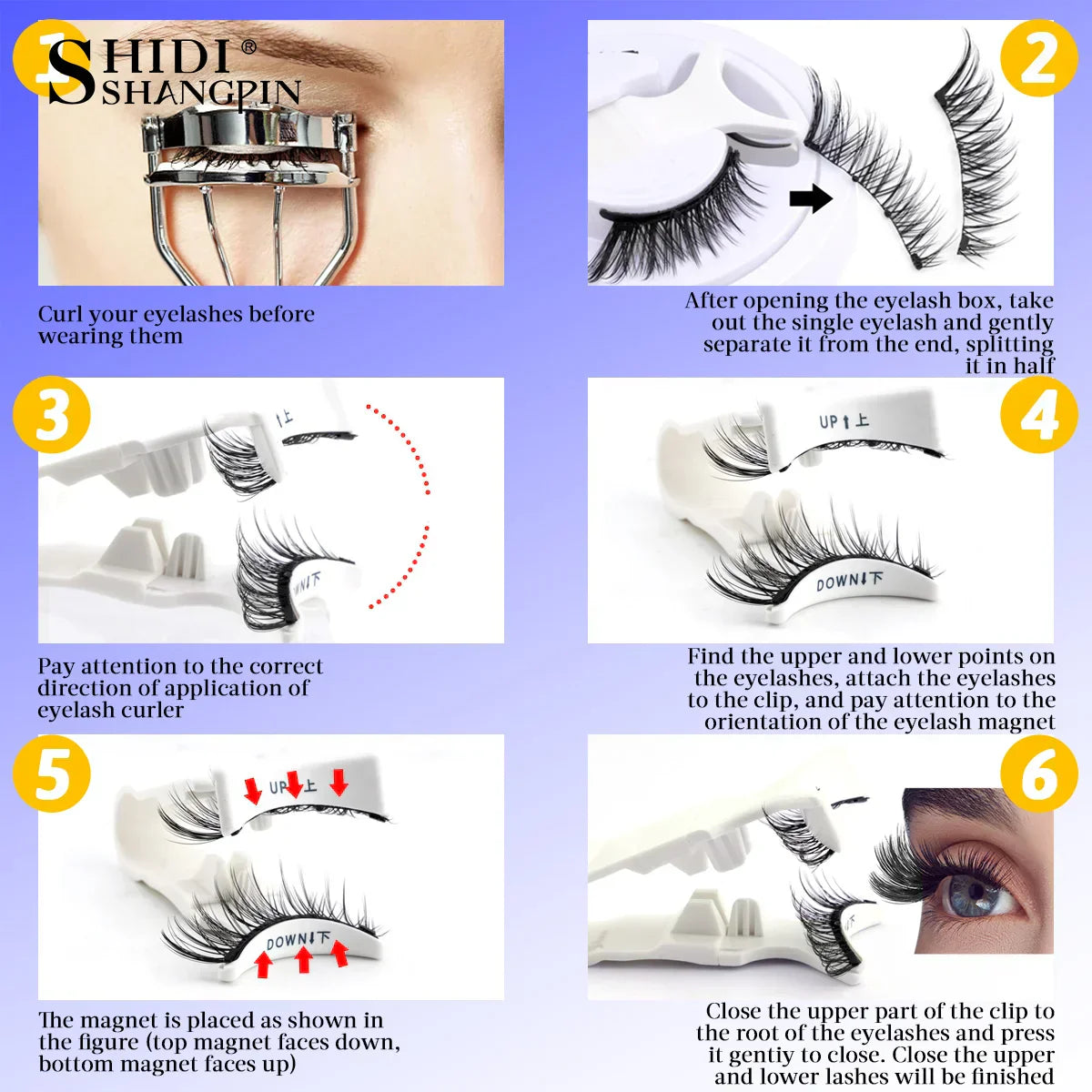 3D Mink Magnetic Eyelashes