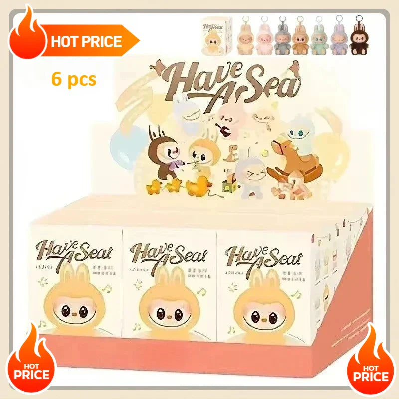 MINISO Macaron Labubu Plush Blind Box