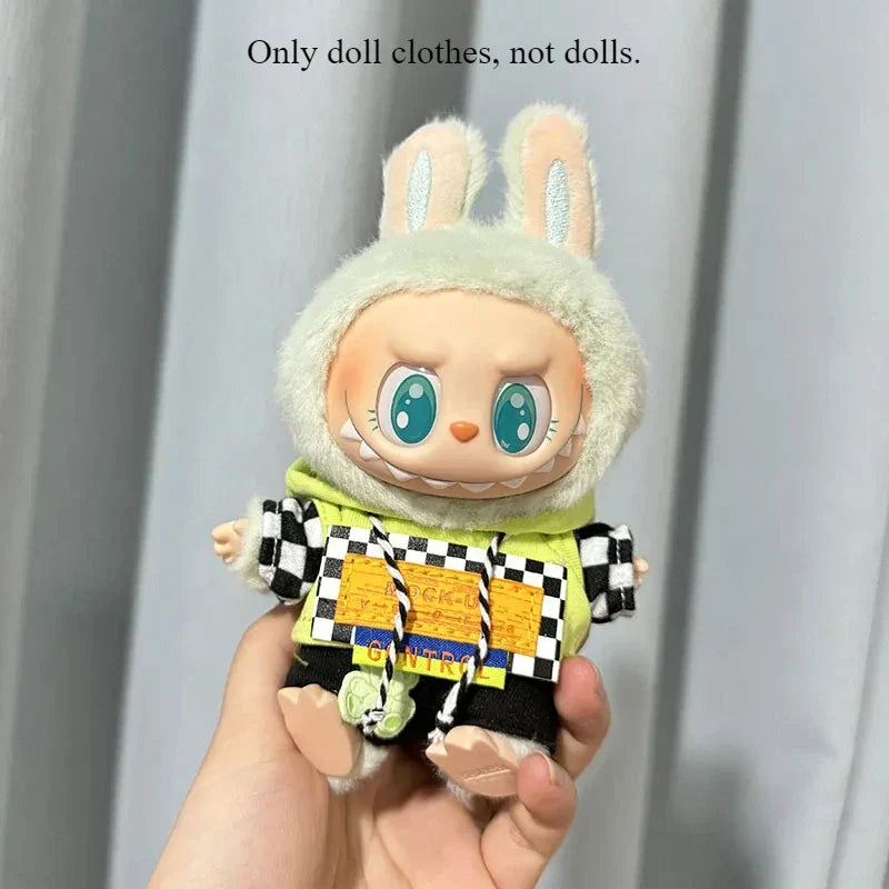 Labubu Fashion Overalls Outfit