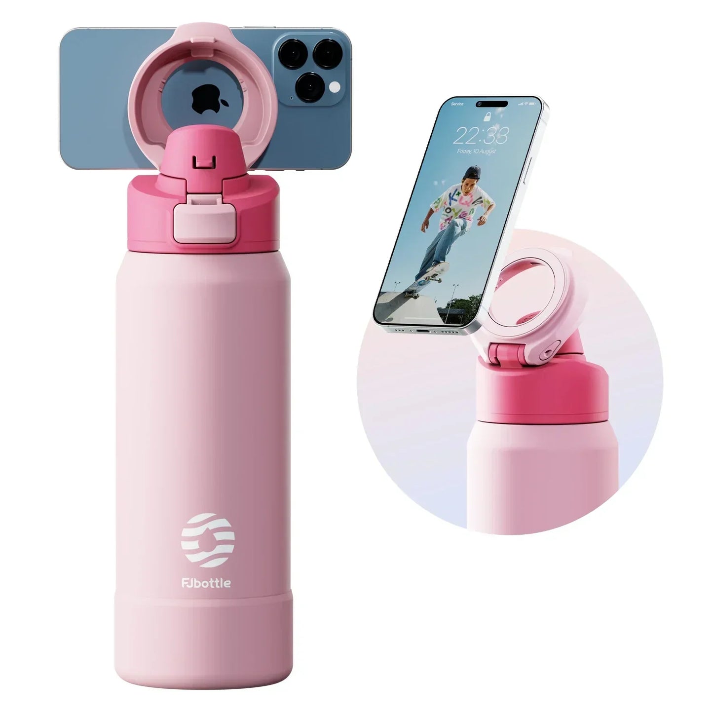 FEIJIAN Stainless Steel Sports Water Bottle