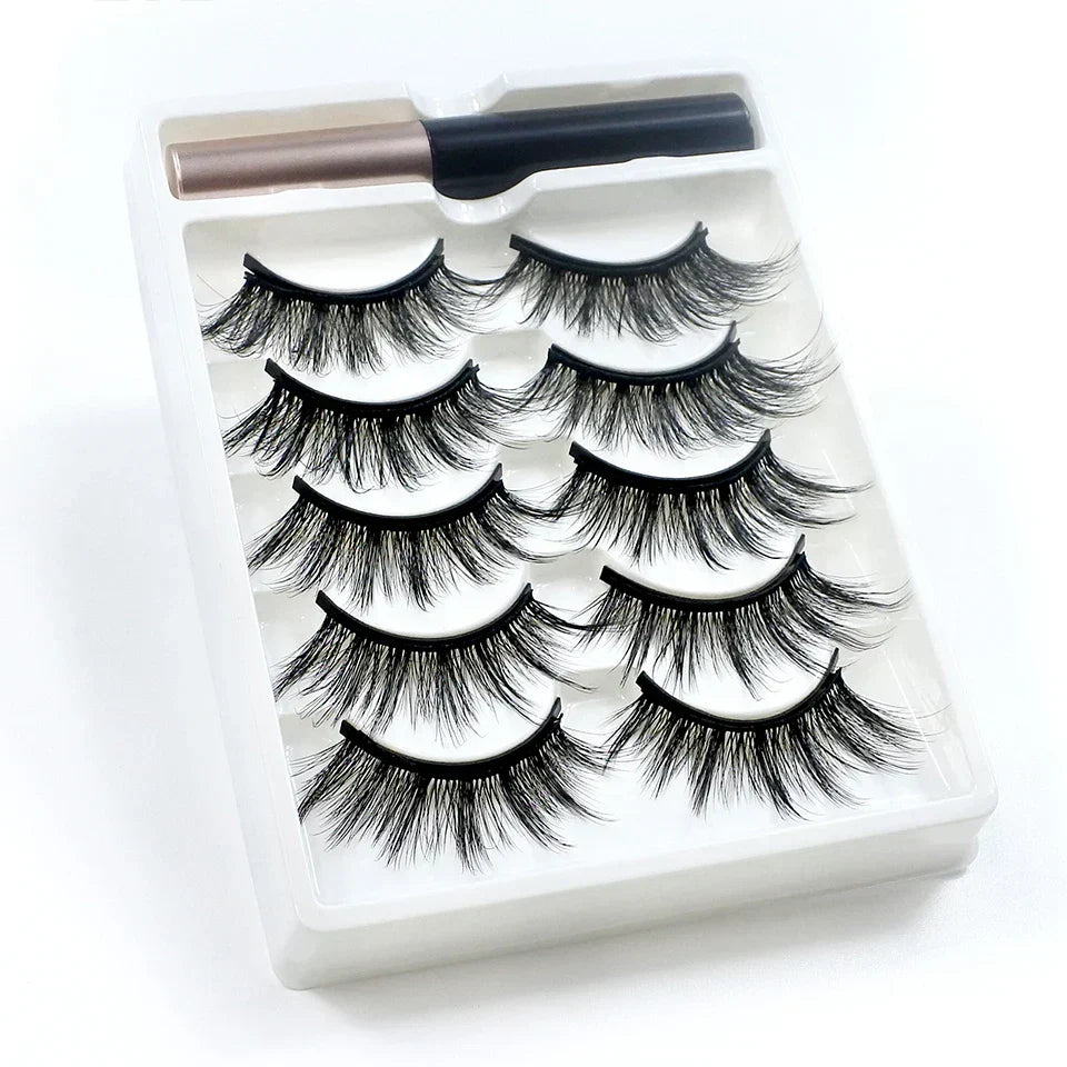 3D Magnetic Fluffy Eyelashes