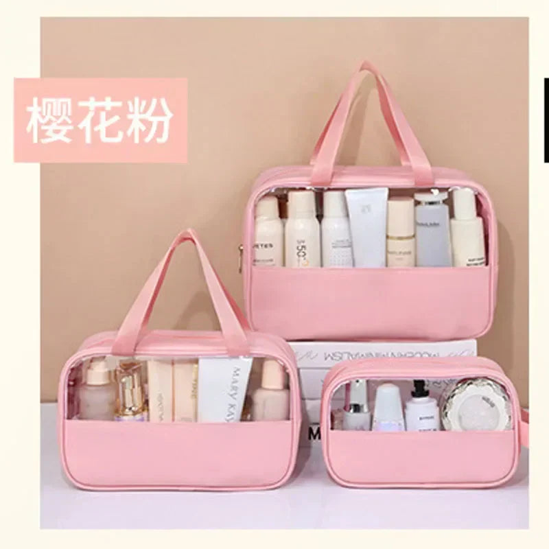 Large Transparent Travel Cosmetic Bag