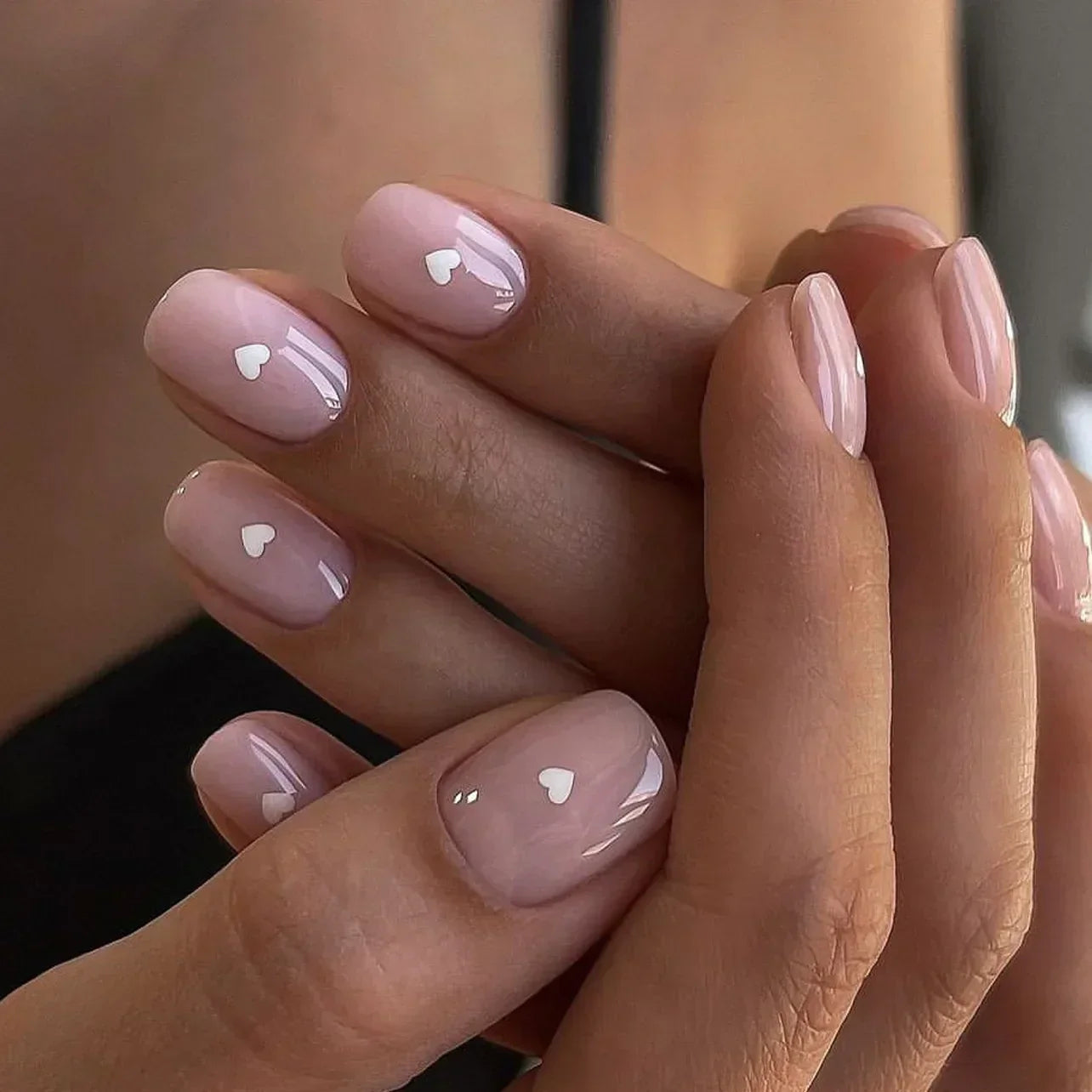 24Pcs Cute Bow Press-On Nails