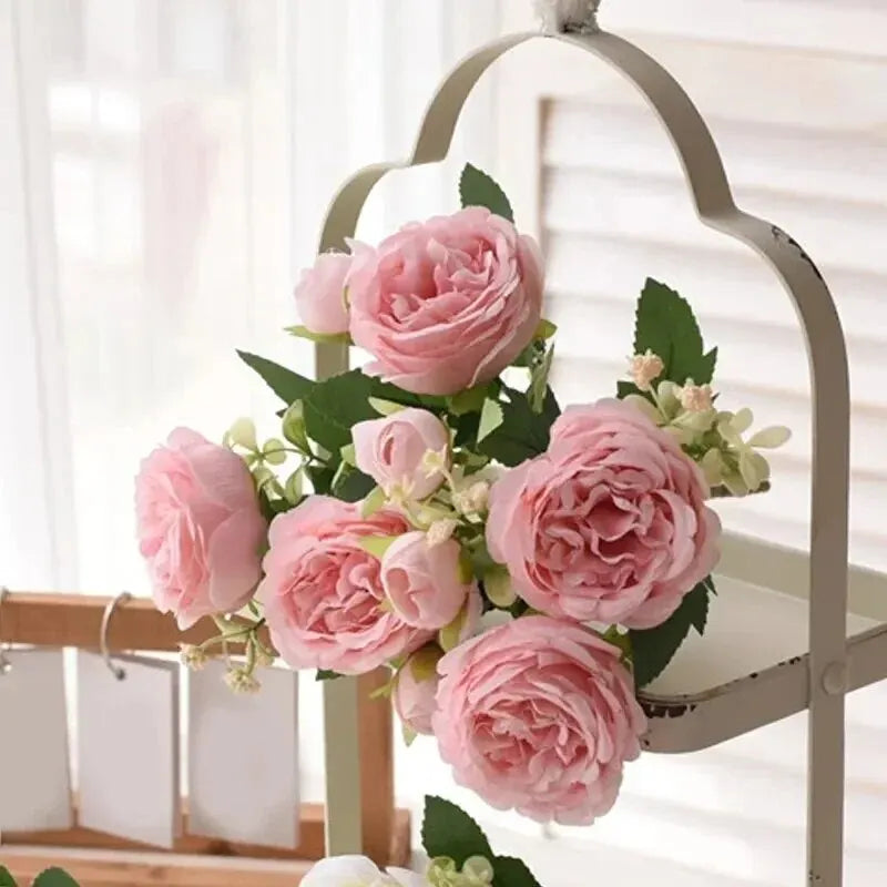 Flower Rose Pink Peony Bouquet