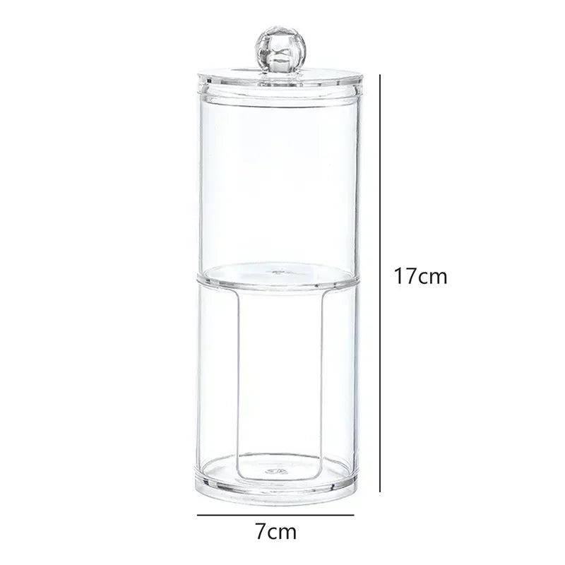 Cotton Swab & Makeup Organizer