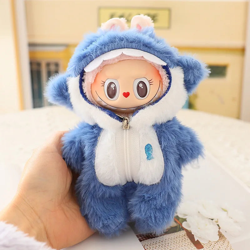 Labubu Shark & Snowman Suit