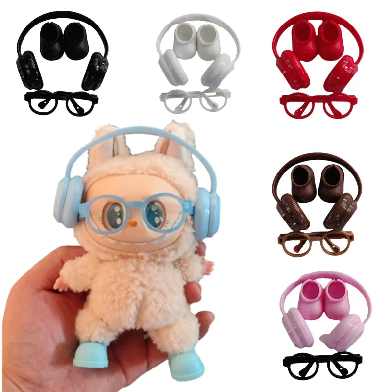 MINISO Labubu Sweater Hat Outfit Set
