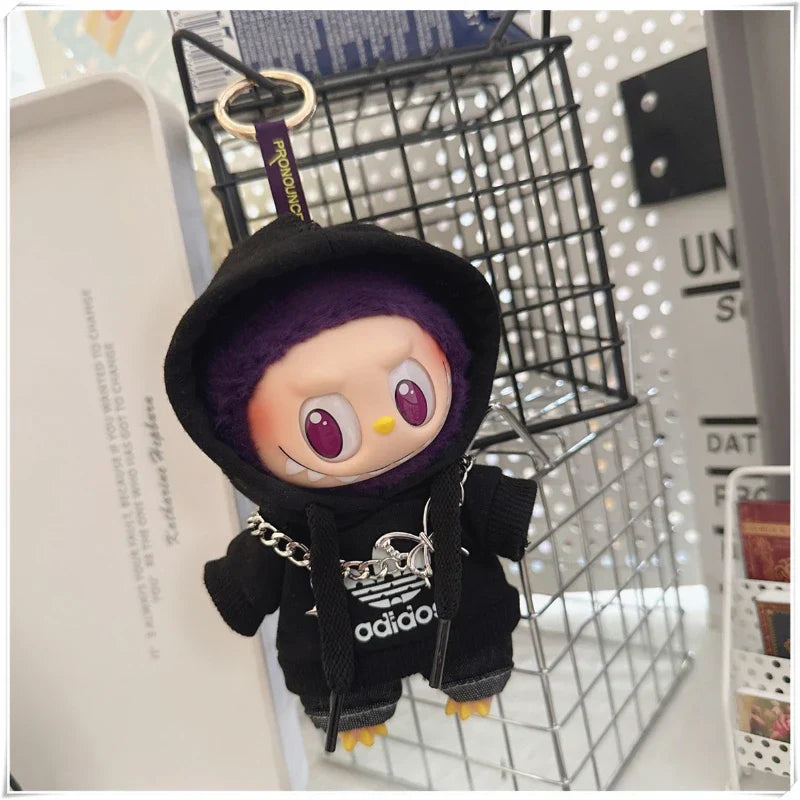 Adoowoo Labubu Korean Idol Hoodie Set