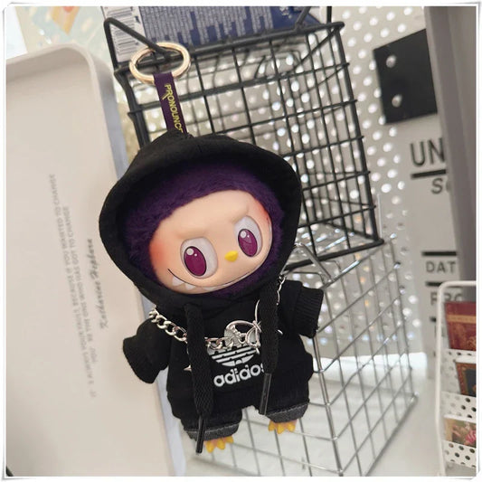 Adoowoo Labubu Korean Idol Hoodie Set