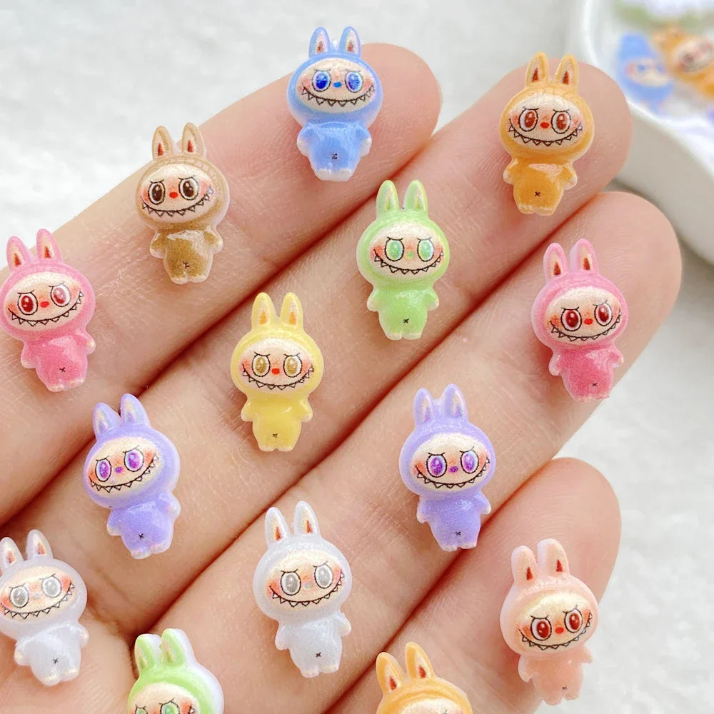 50pcs Mini Resin Animal Flatbacks