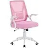 Beige Mid-Back Ergonomic Desk Chair