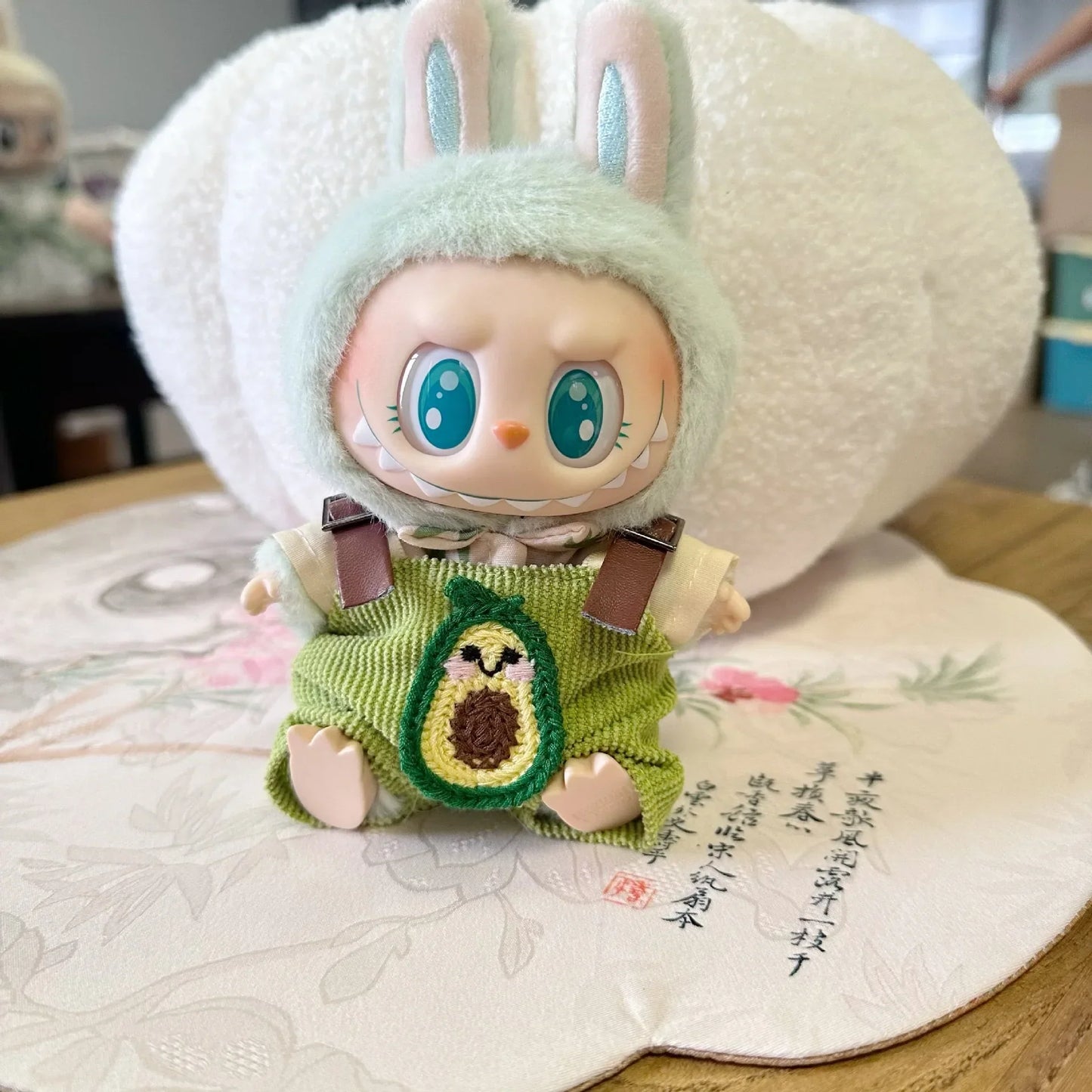 Labubu Autumn Onesie Hat Set