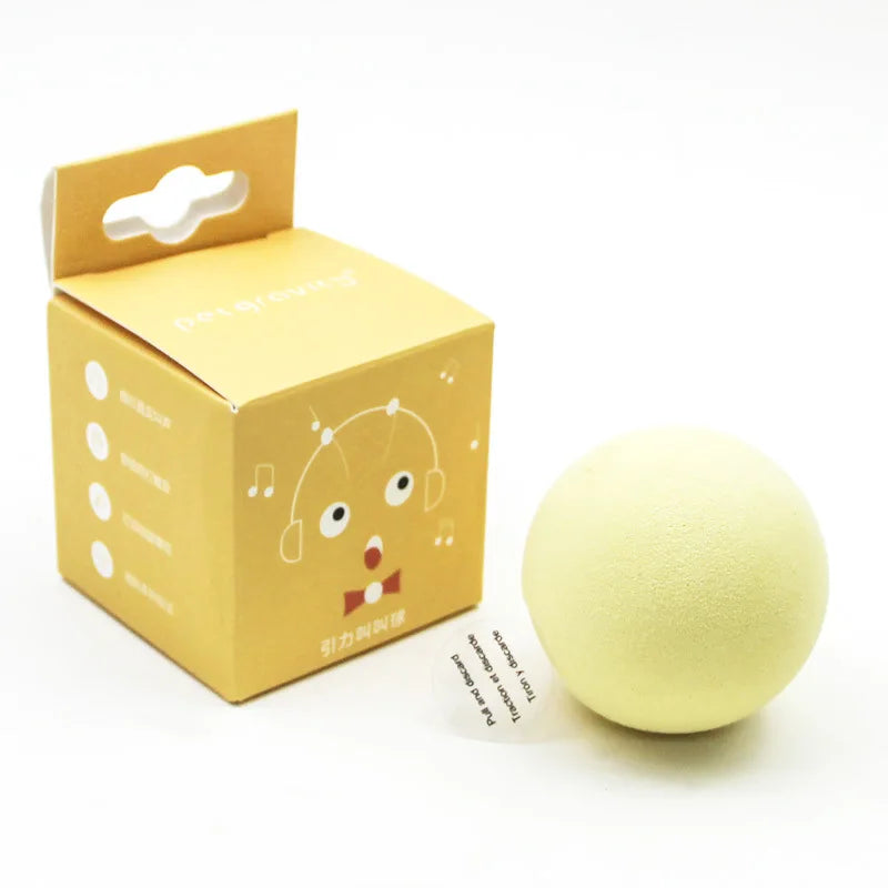 COOYOMOO Smart Catnip Squeaky Ball Toy