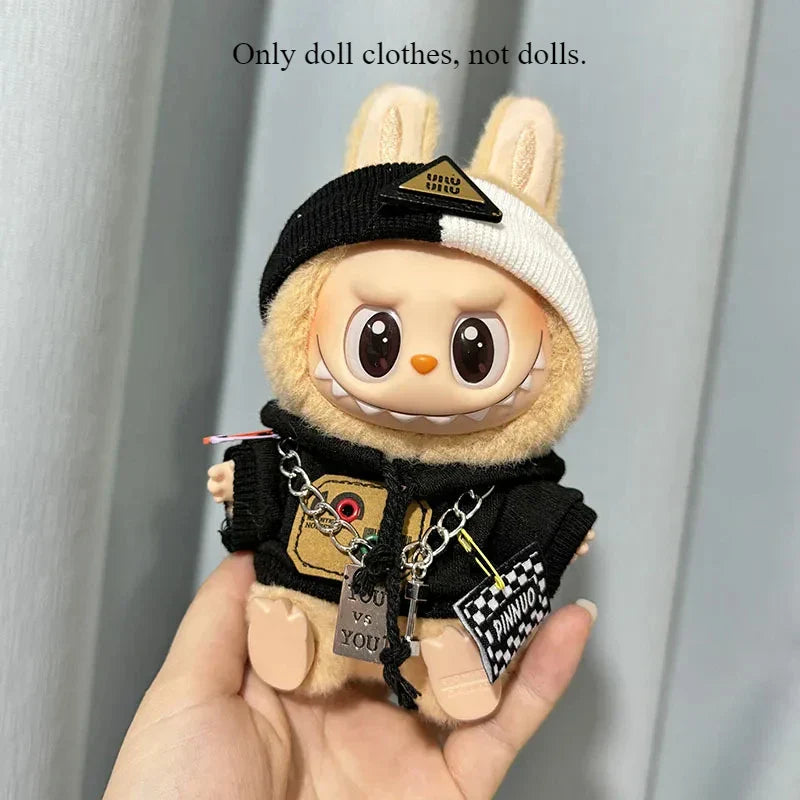 Labubu Fashion Overalls Outfit