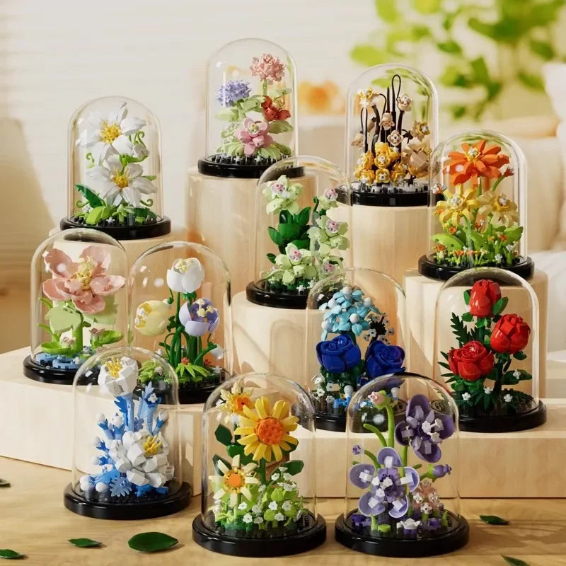 Flower Bouquet Building Blocks