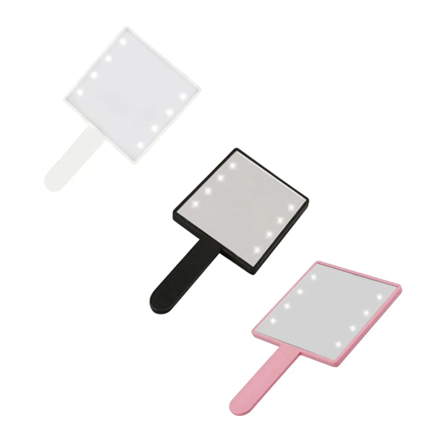 LED Handheld Makeup Mirror
