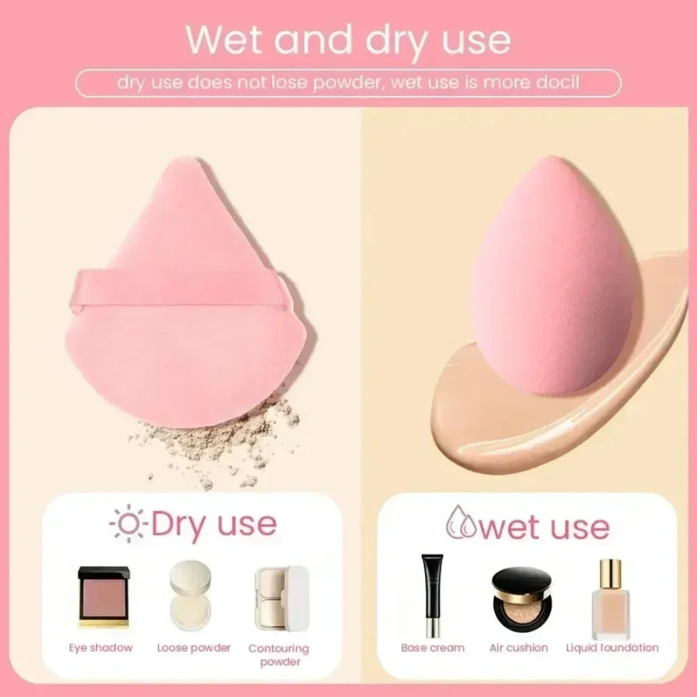 12Pcs Makeup Sponge & Accessories
