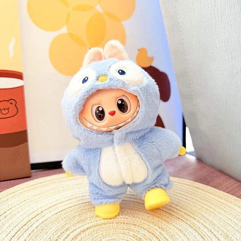Labubu Penguin Baby Jumpsuit Set