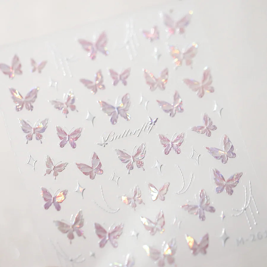 NAILFYOU Kawaii Butterfly Nail Stickers