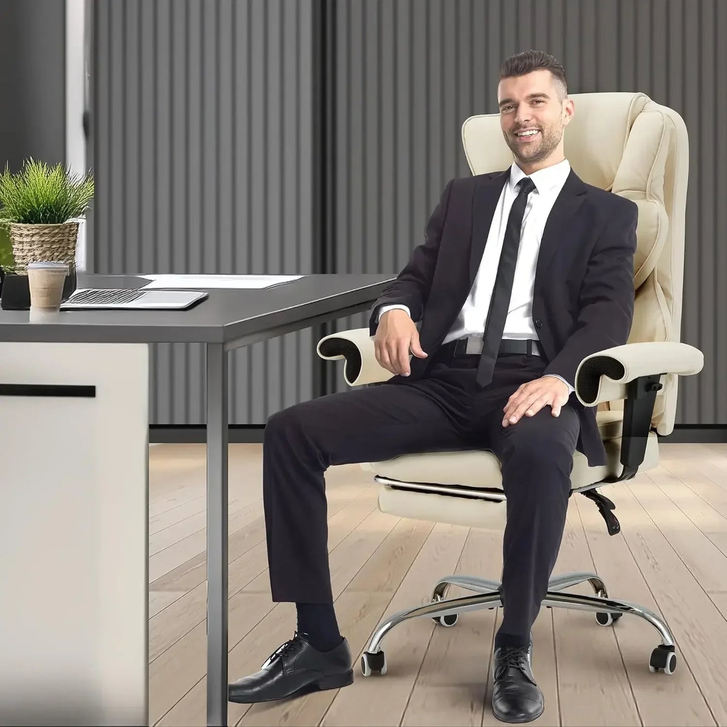 XMSJ 6-Point Massage Executive Chair