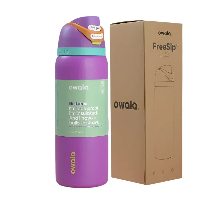 Owala Free Sip Water Bottle Grass Green